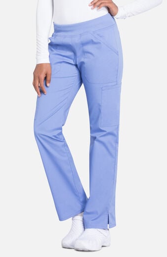 Women's Rib Knit Waist Cargo Scrub Pant Women's Rib Knit Waist Cargo Scrub Pant