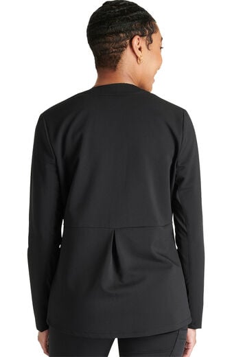 Women's 2 Pocket Zip Front Scrub Jacket Women's 2 Pocket Zip Front Scrub Jacket