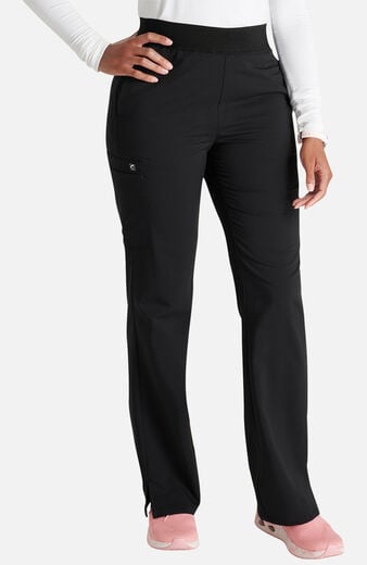 Women's Mid Rise Straight Leg Cargo Scrub Pant Women's Mid Rise Straight Leg Cargo Scrub Pant