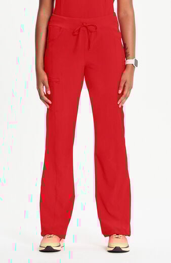 Women's Rib Knit Drawstring Waist Scrub Pant Women's Rib Knit Drawstring Waist Scrub Pant