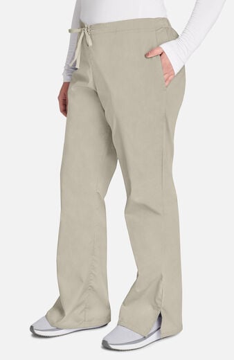 Women's Natural Rise Flare Leg Drawstring Pant Women's Natural Rise Flare Leg Drawstring Pant