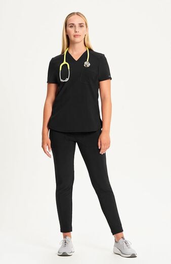 Women's Tuck-In V-Neck Scrub Top Women's Tuck-In V-Neck Scrub Top
