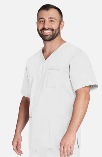 Unisex 4-Pocket V-Neck Scrub Top Unisex 4-Pocket V-Neck Scrub Top