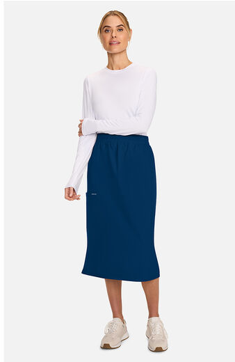 Women's 3-Pocket Midi Scrub Skirt Women's 3-Pocket Midi Scrub Skirt