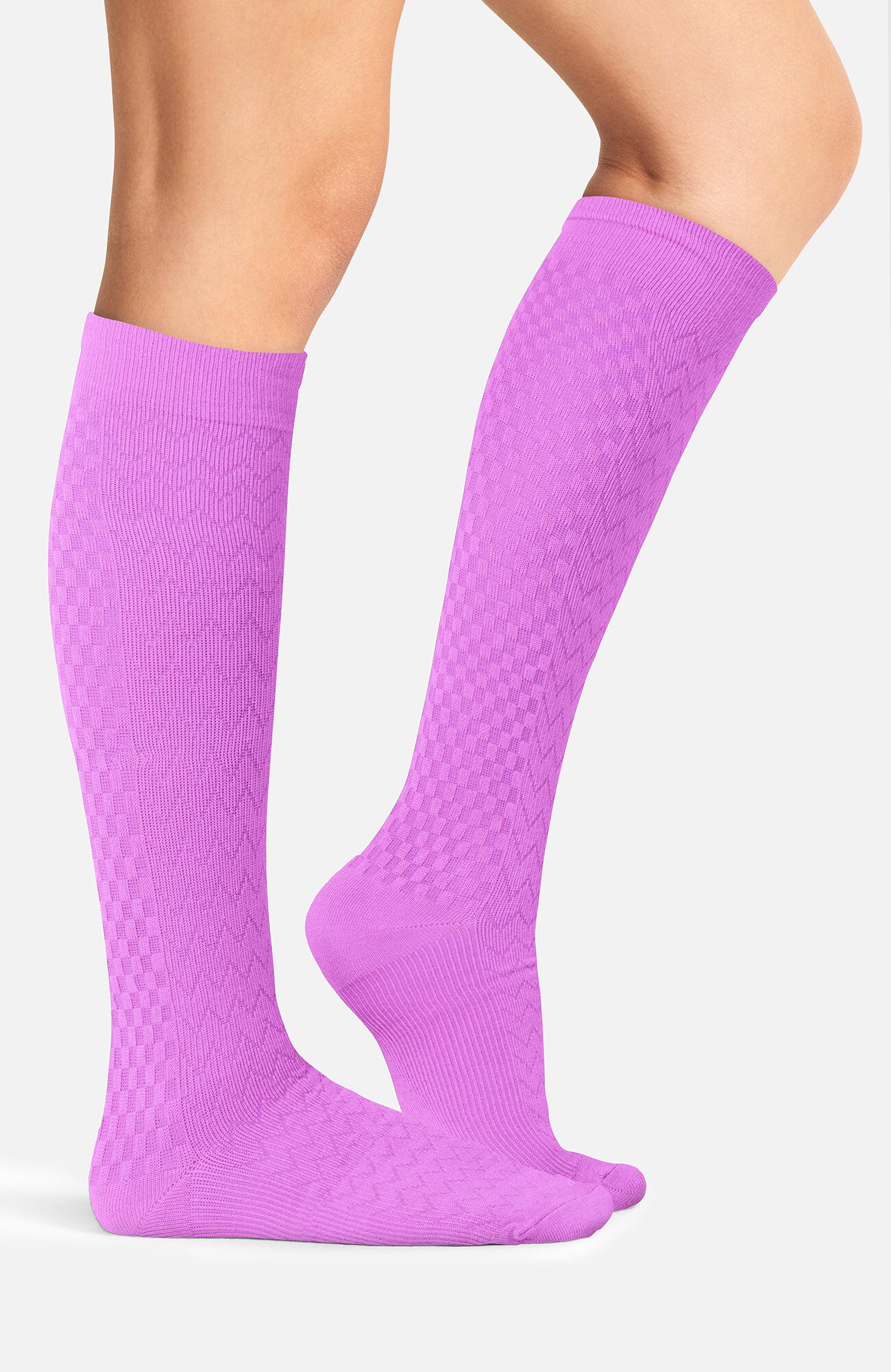 Women's True Support 10-15 mmHg Wide Compression Sock, , large