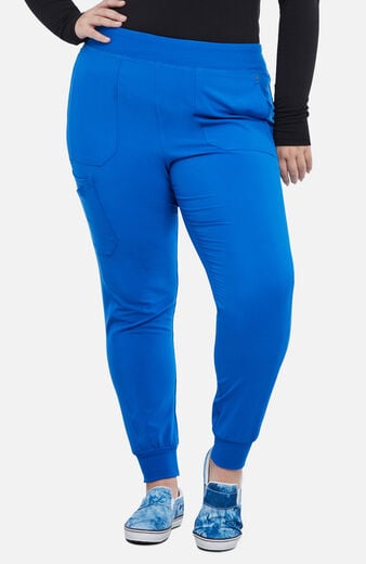 Women's Knit Waistband 7-Pocket Jogger Scrub Pant Women's Knit Waistband 7-Pocket Jogger Scrub Pant