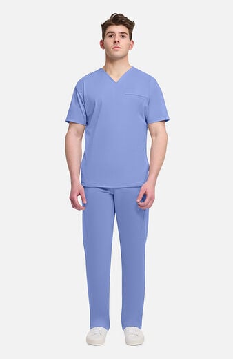 Men's 3-Pocket Relaxed V-Neck Scrub Top Men's 3-Pocket Relaxed V-Neck Scrub Top