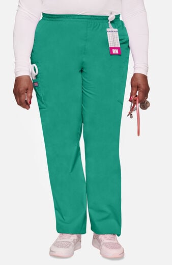 Women's Elastic Waist Utility Scrub Pant Women's Elastic Waist Utility Scrub Pant