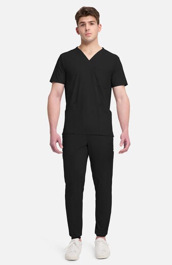 Men's 3-Pocket V-Neck Scrub Top Men's 3-Pocket V-Neck Scrub Top