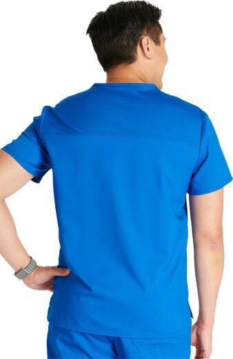 Men's Mesh Trim Scrub Top Men's Mesh Trim Scrub Top