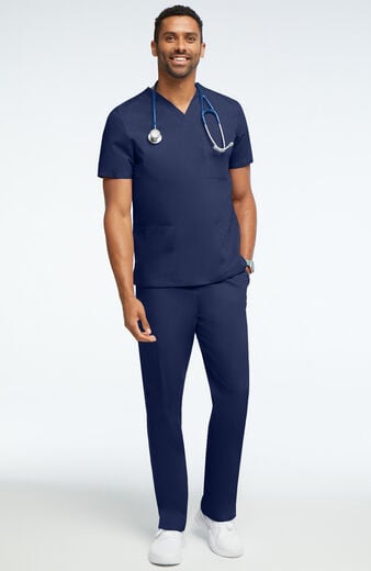 Unisex Scrub Set: 3 Pocket Top & 5 Pocket Cargo Pant Unisex Scrub Set: 3 Pocket Top & 5 Pocket Cargo Pant