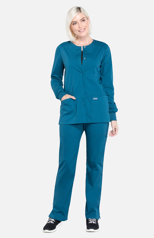 Snap up warm up pants store