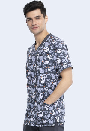 The Nightmare Before Christmas Boogie With Jack Men's V-Neck Top