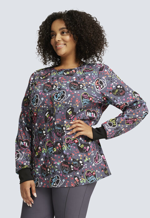Work of Heart Snap Front Jacket, , large