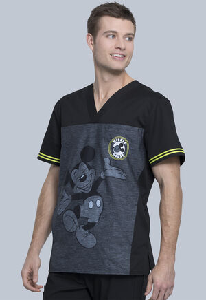 Mickey Mouse Be Yourself Men's V-Neck Top