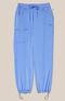 Rib-Knit Drawstring Waist Scrub Pant, , large