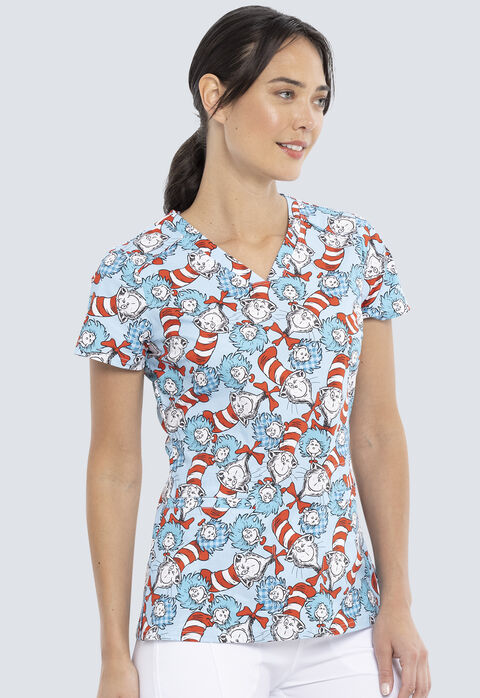 Dr. Seuss Some Things V-Neck Top, , large