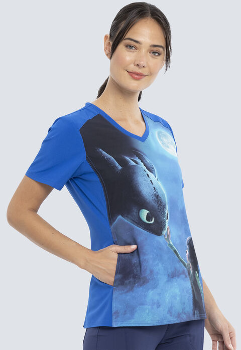 Train Your Dragon V-Neck Top, , large