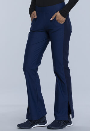 Mid Rise Moderate Flare Leg Pull-on Pant