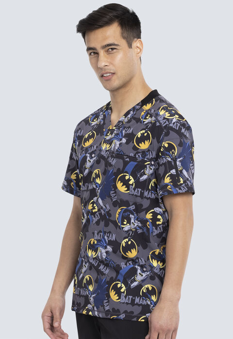 Batman Men's V-Neck Top, , large