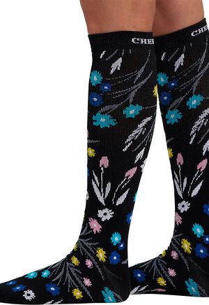 Breezy Buds Women's 8-12 mmHg Support Socks (1 pair pack)