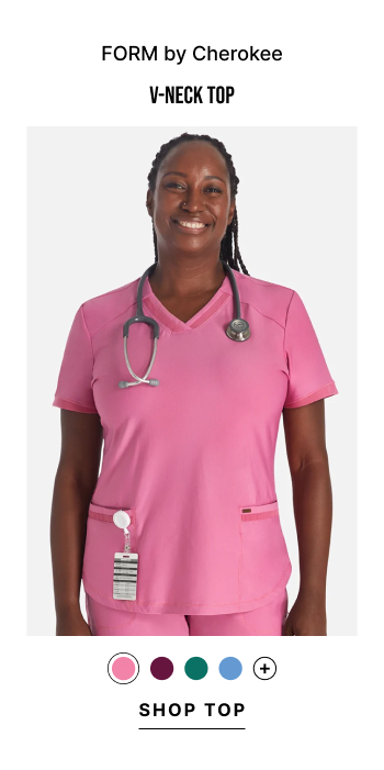 FORM v-neck scrub top