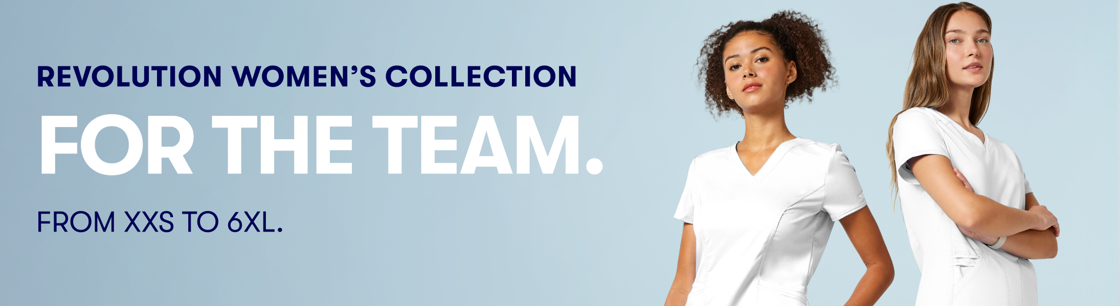 For The Team. From XXS to 6XL.