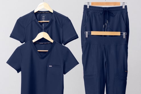 How To Get Wrinkles Out of Scrubs Without an Iron