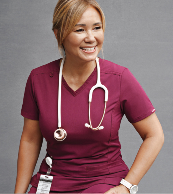 Women's medical scrubs tops for nurse, doctors - Uniformshop