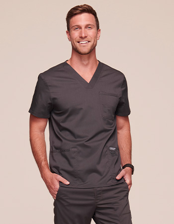 shop men's scrub tops