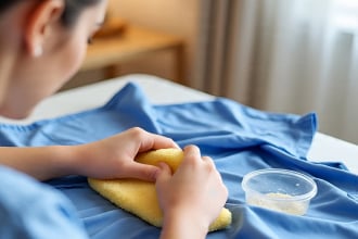 How to Get Ink Out of Scrubs