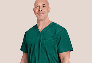 Cherokee Men Scrub Tops