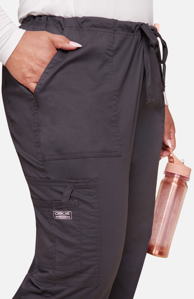 Women's Scrub set: 3-Pocket V-Neck Top & Flare Leg