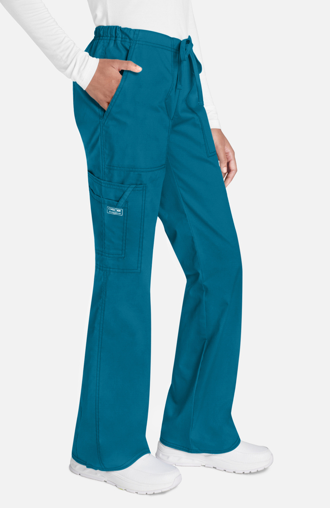 Women's Flare Leg Drawstring Scrub Pant | Cherokee Uniforms