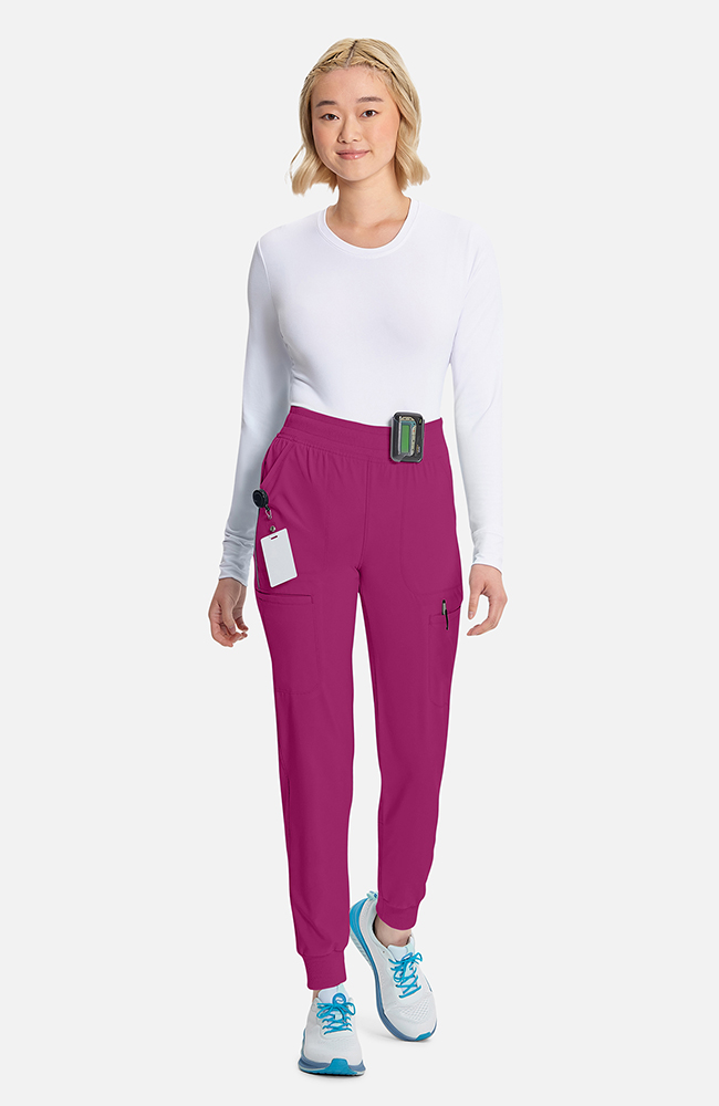 Women's Mid Rise Jogger Scrub Pant | Cherokee Uniforms