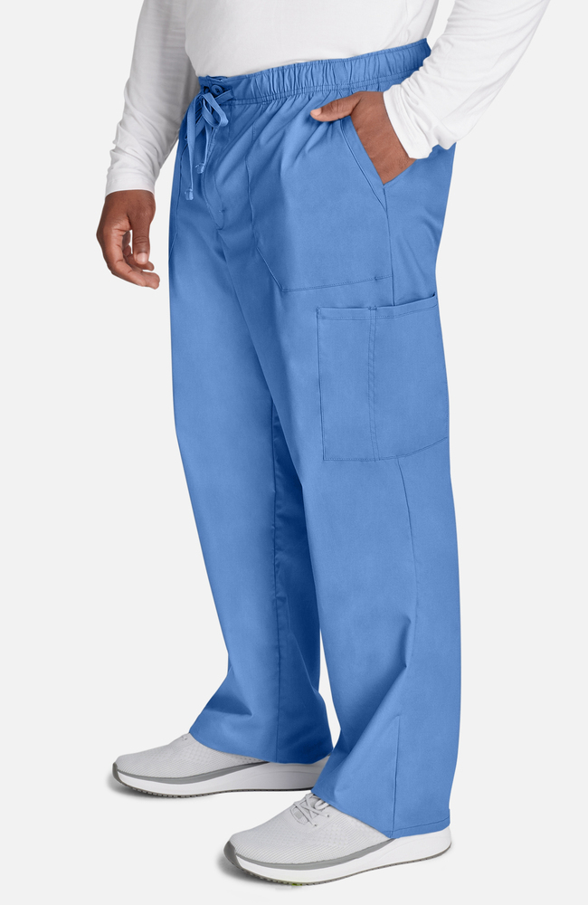 Cherokee Men Scrubs Top Workwear Professionals V-Neck WW695