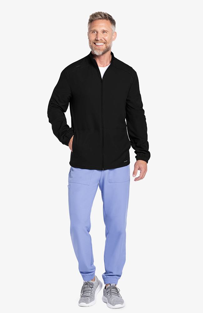 Men's 2-Pocket Zip-Front Warm Up Scrub Jacket | Cherokee Uniforms
