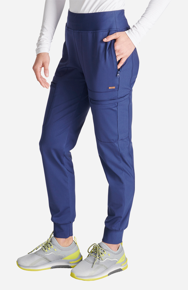 Women's Mid-Rise Jogger Scrub Pant | Cherokee Uniforms