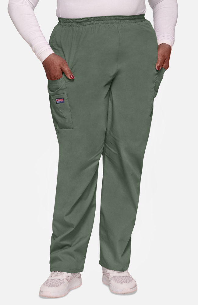 Women's Elastic Waist Utility Scrub Pant | Cherokee Uniforms