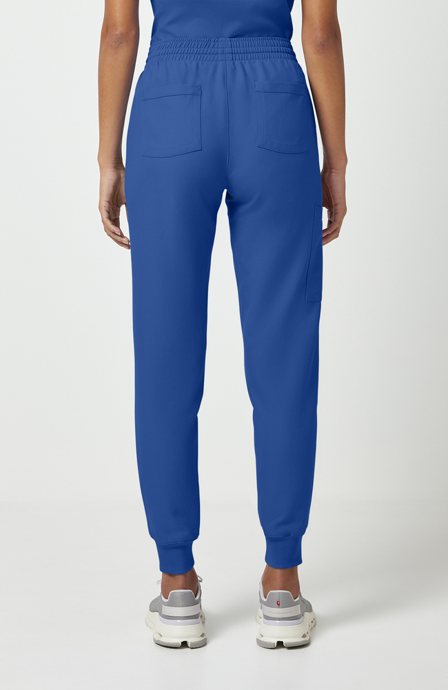 Women's 5-Pocket Mid Rise Knit Jogger Scrub Pant | Cherokee Uniforms