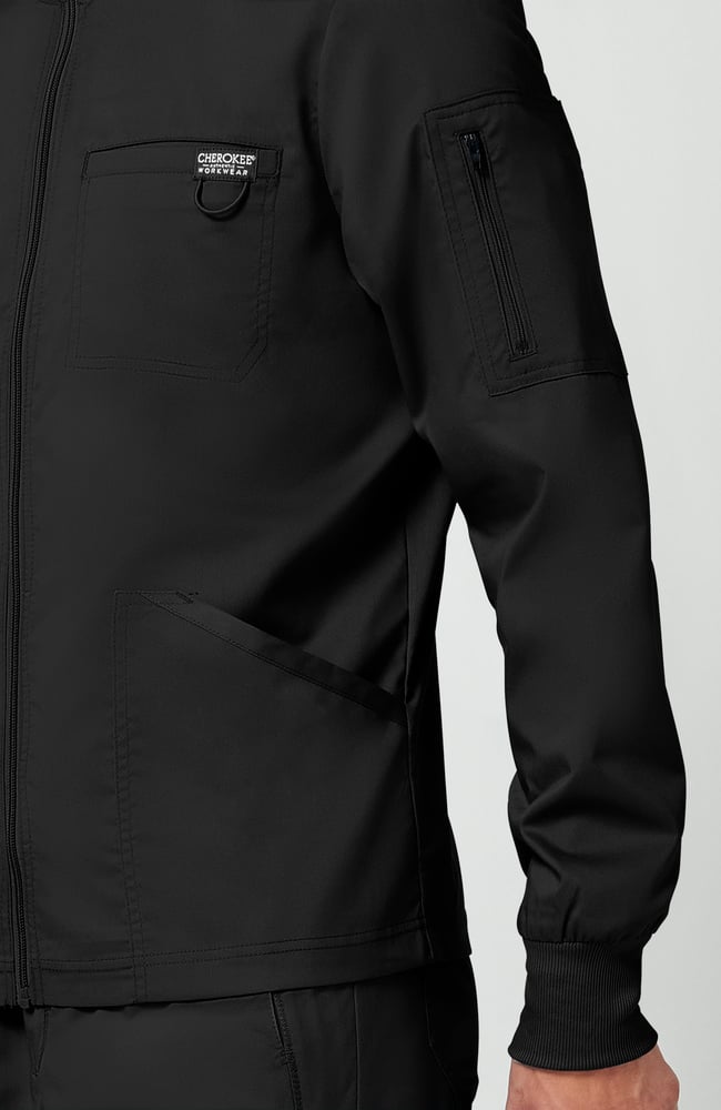 新品　BRIEFING MEN'S WR KNIT BLOUSON L Men's Zip Front Scrub Jacket | Cherokee