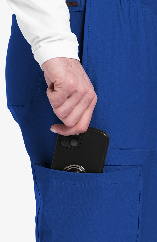 ゆっきー Men's Mid Rise Jogger Scrub Pant | Cherokee