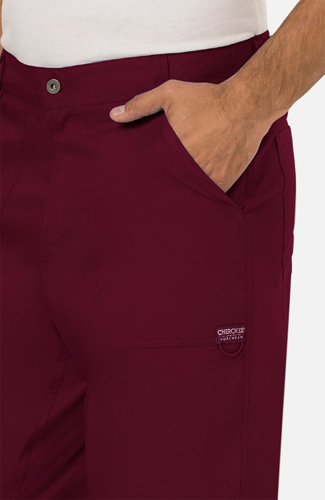 Men's Zip Fly Cargo Scrub Pant | Cherokee