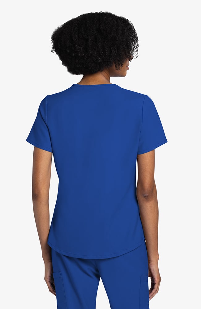 Women's 3-Pocket V-Neck Shirttail Scrub Top | Cherokee Uniforms