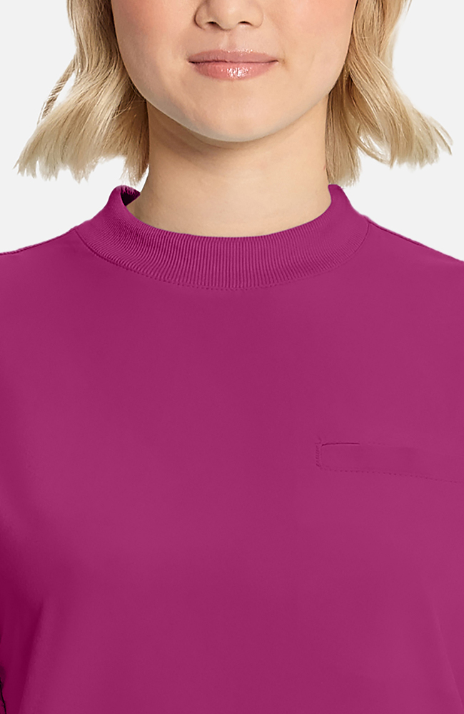 ブリーフィングWOMENS LOGO BACK RIB MOCK NECK　M 400_cutter___buck_adapt_eco_kn