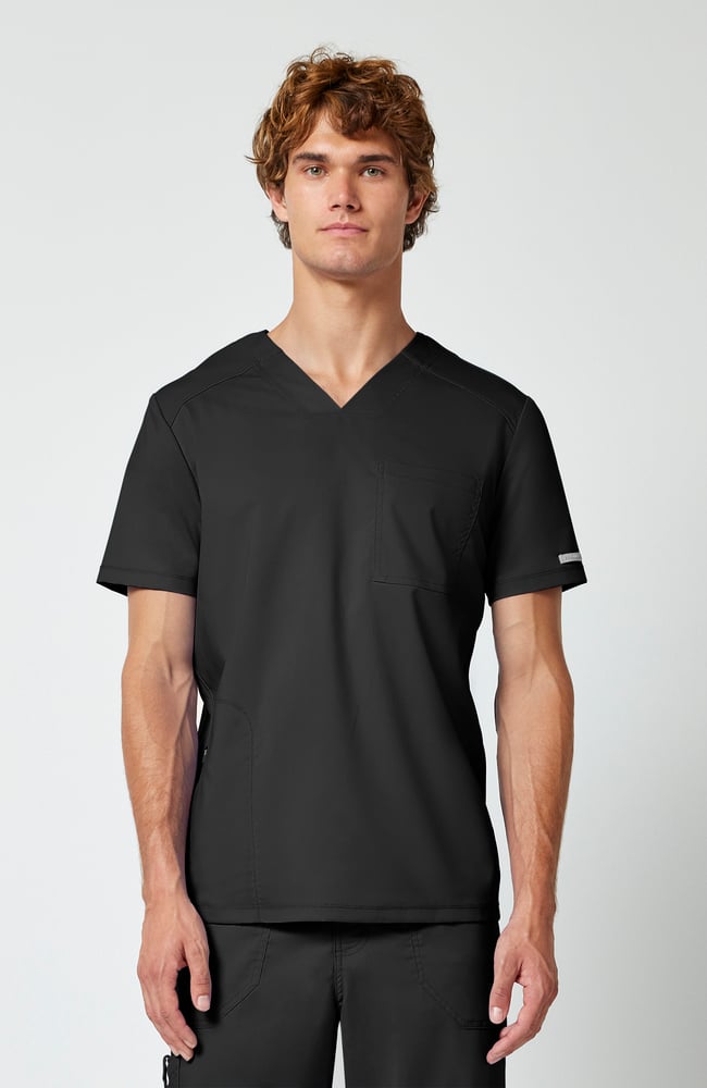 SCRUBS Vネックシャツ USサイズ M 4色セット Men's Mesh Panel 2-Pocket V-Neck Scrub Top | Cherokee