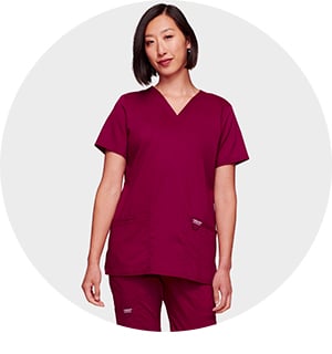  Scrub Tops: Clothing, Shoes & Accessories